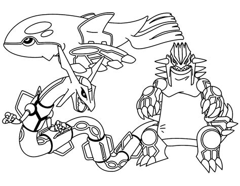 Legendary Pokemon Coloring Pages (Free PDF。